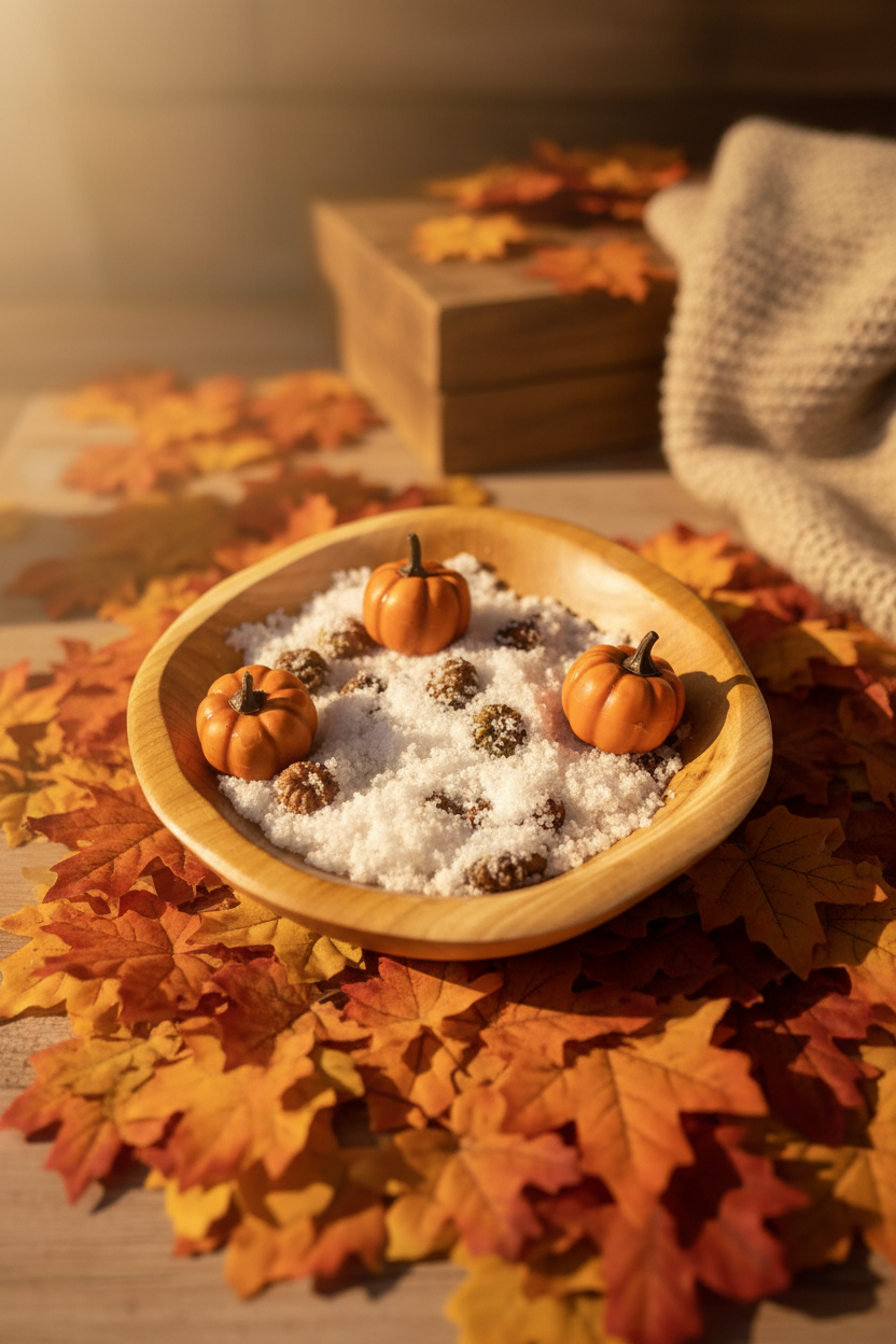 Pumpkin Spice AromaSand - Fall Background